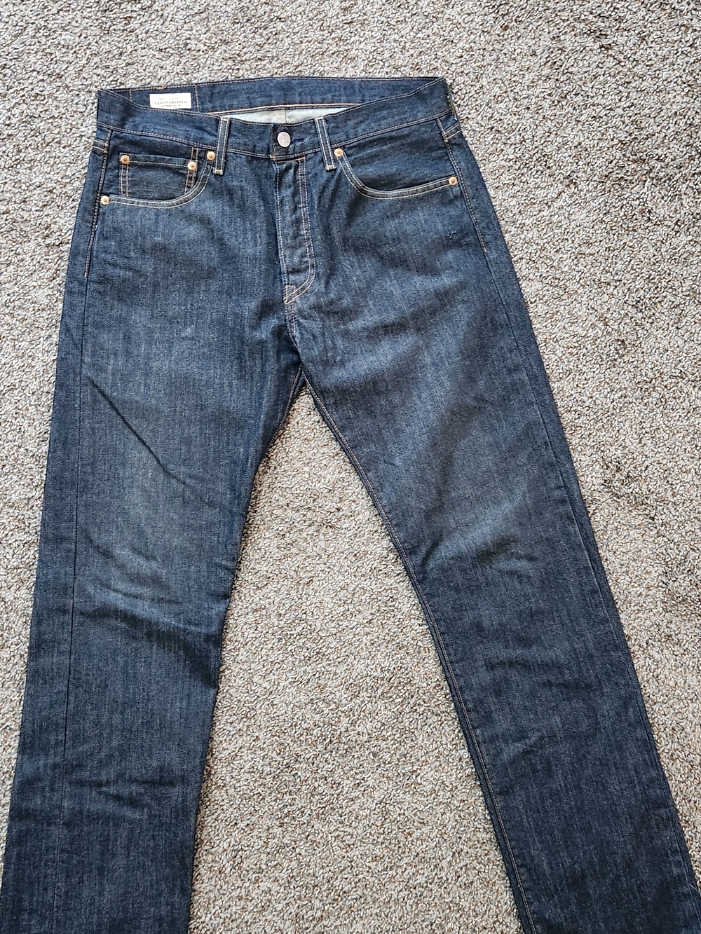 Levi's Slim Straight Dark Indigo Jeans